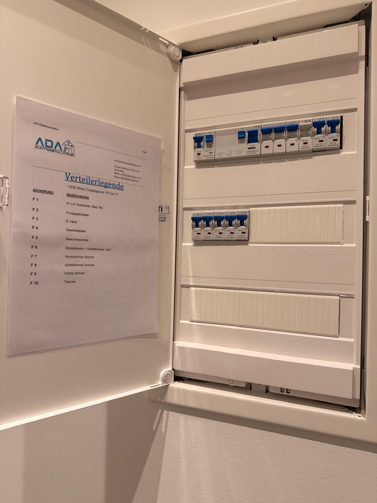 ADA Elektro im Einsatz – Servicewagen und Arbeiten in Wien – Bild 7